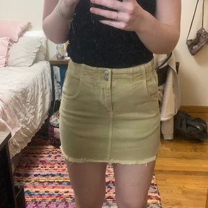 Free People Mini Skirt